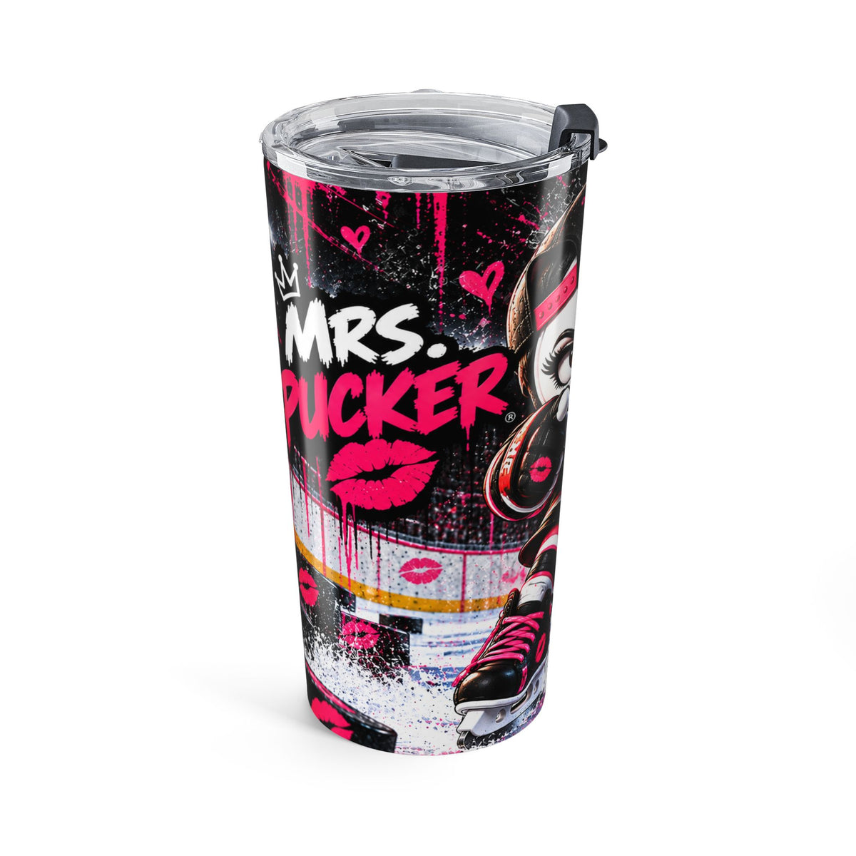 Mrs Pucker Full Wrap Tumbler 20oz