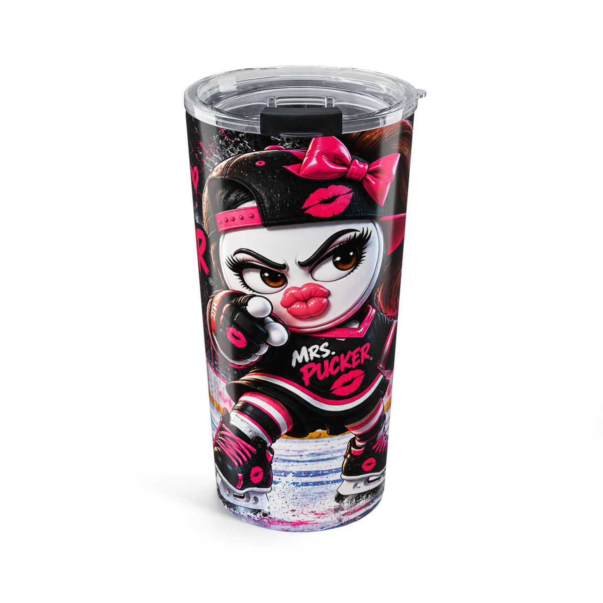 Mrs Pucker  Full Wrap Tumbler 20oz