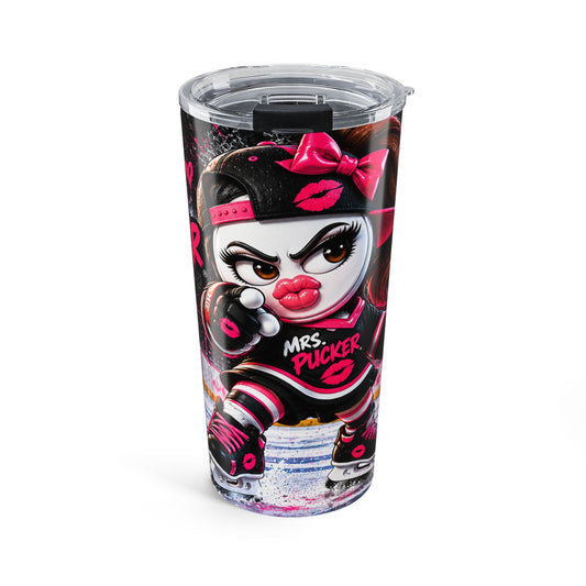 Mrs Pucker  Full Wrap Tumbler 20oz