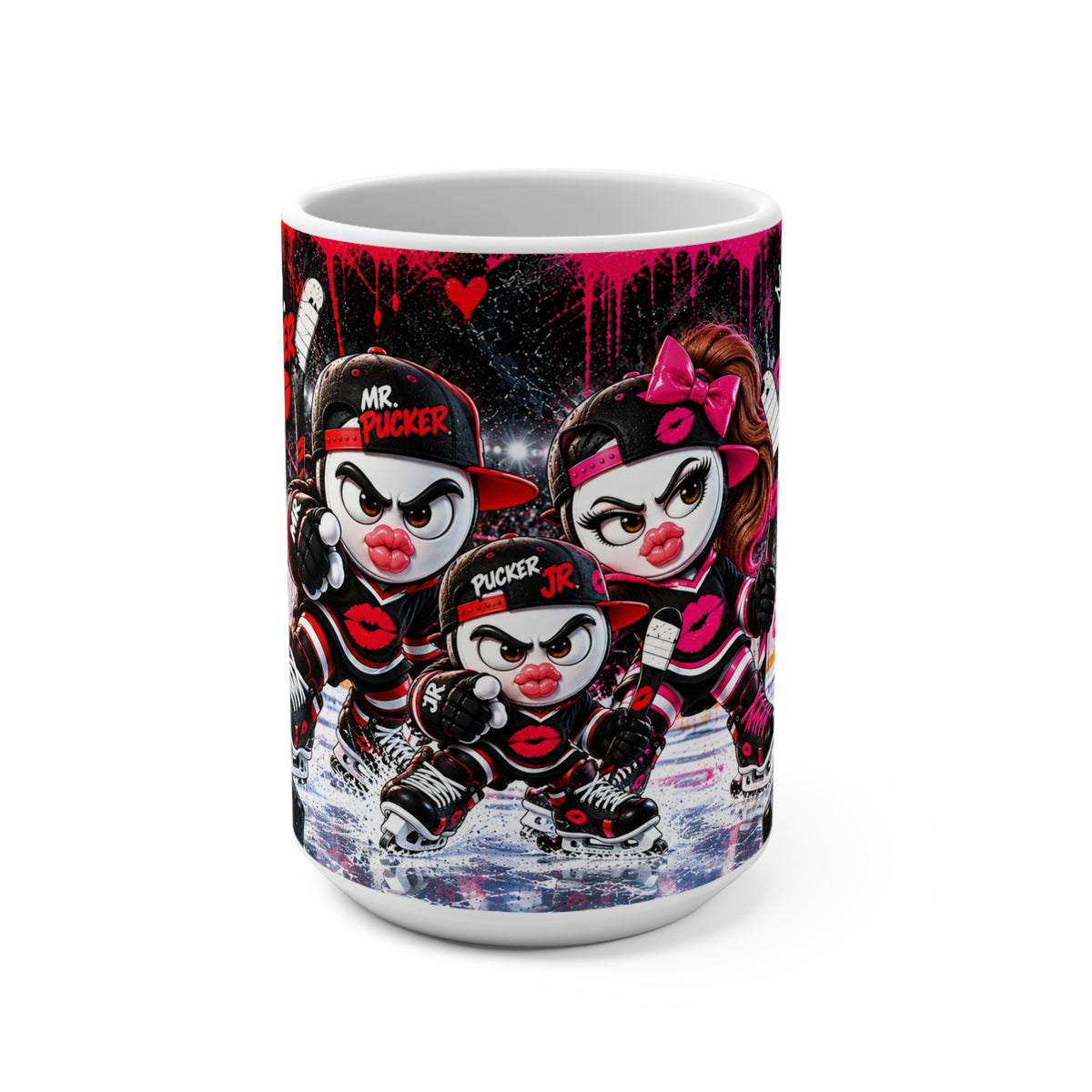 15oz Mr. & Mrs. Pucker Valentine’s Day Couple Mug